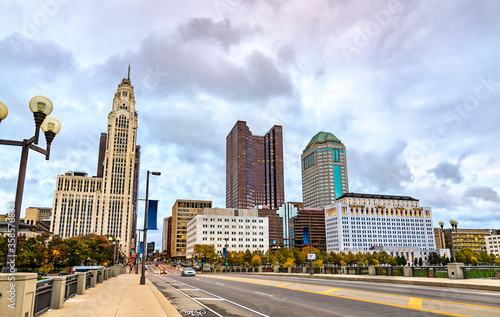 Cityscape of Columbus - Ohio, United States