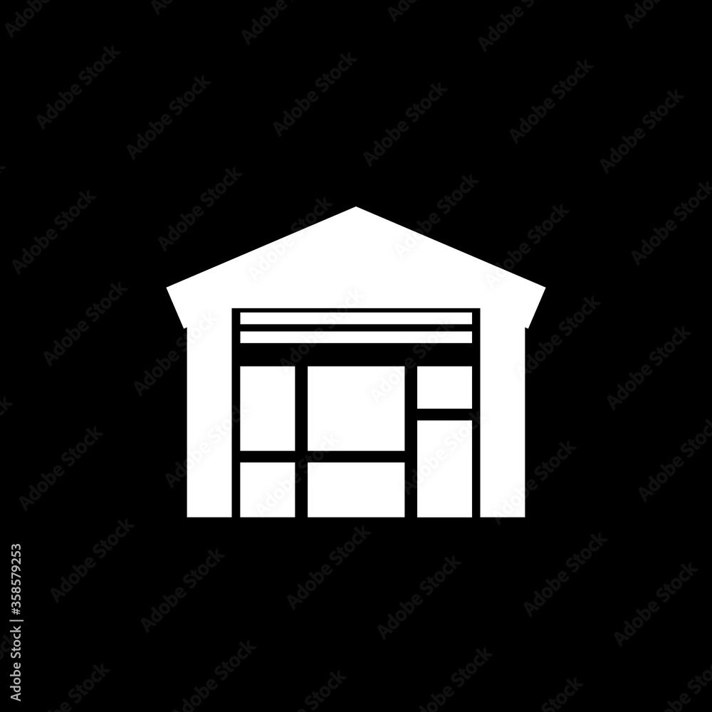 Logistics Storehouse Icon. Vector Logistics Storehouse Icon. Vector