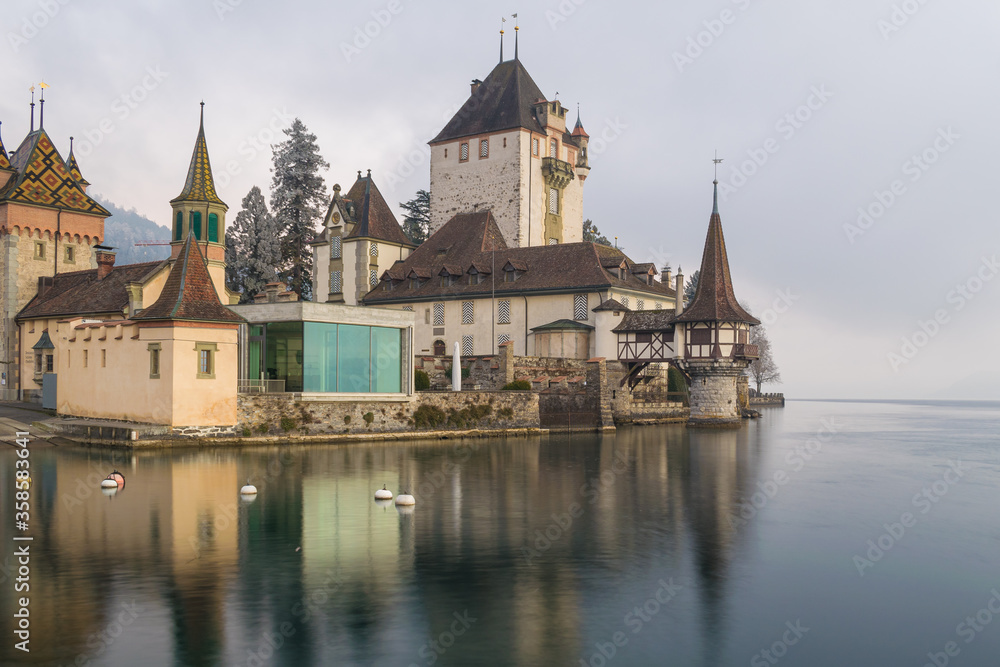 beautiful Castle of Oberhofen