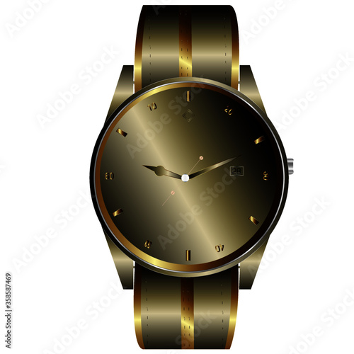 Watch vector illustration