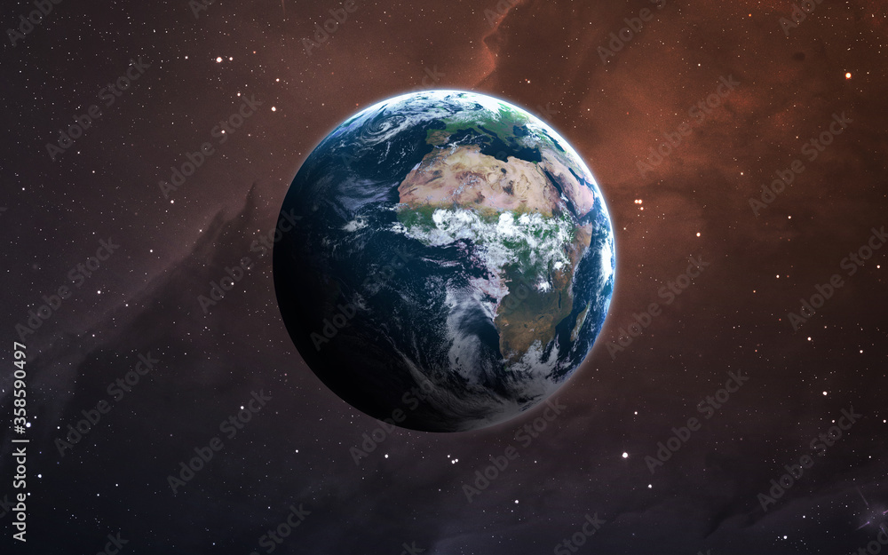 Fototapeta premium Earth - High resolution 3D