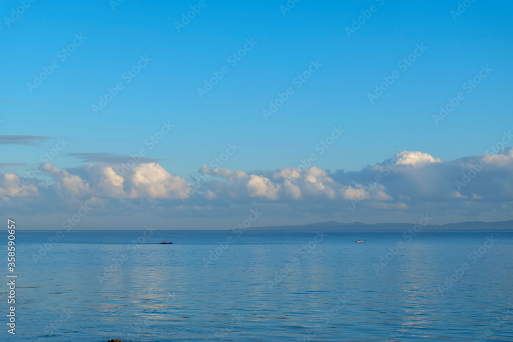 blue sky and sea