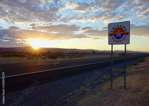 Sunrise in the Desert