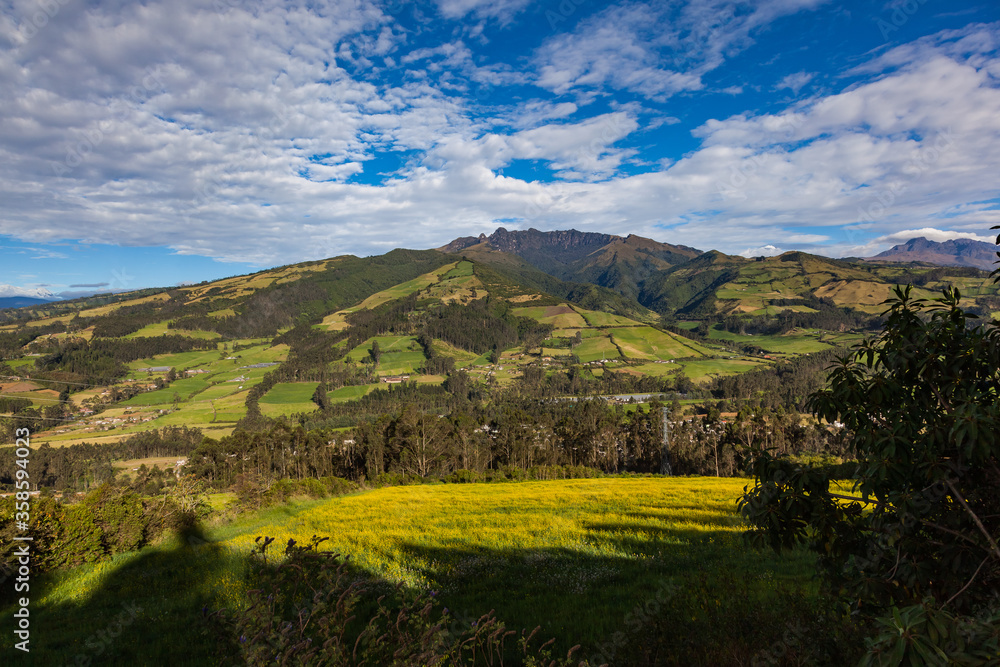 Fototapeta premium Pasochoa volcano