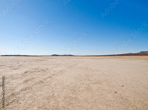El Mirage Mojave desert dry lake bed in Southern California. 