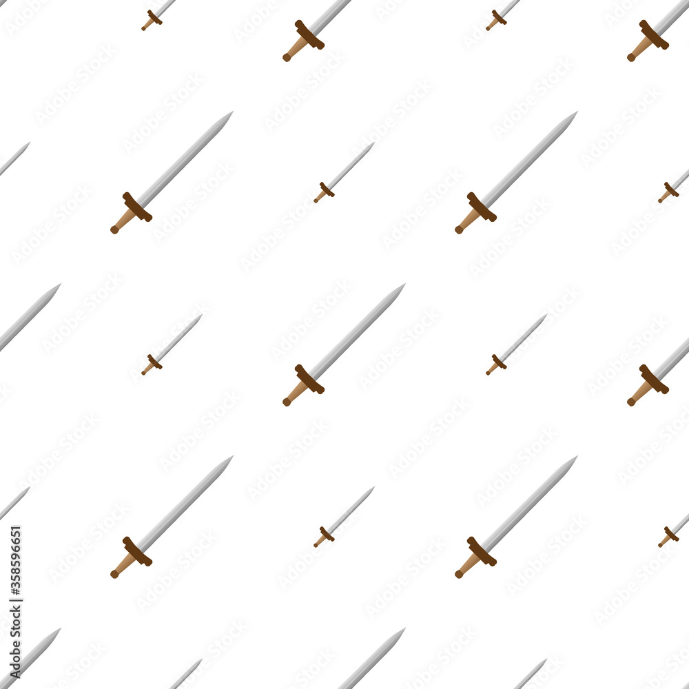 sword seamless pattern