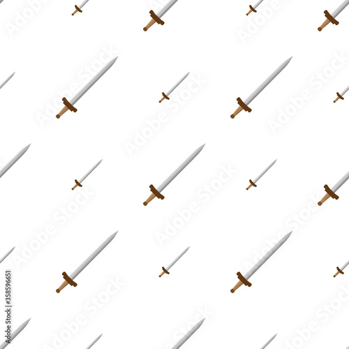 sword seamless pattern