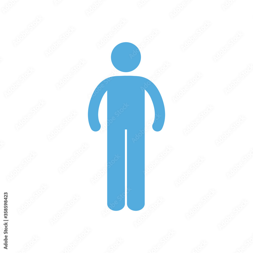 Isolated avatar flat style icon vector design Isolated avatar flat style icon vector design