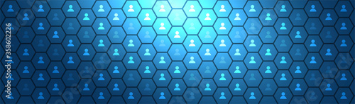 rete, pixel, persone, condivisioni, network, tecnologia