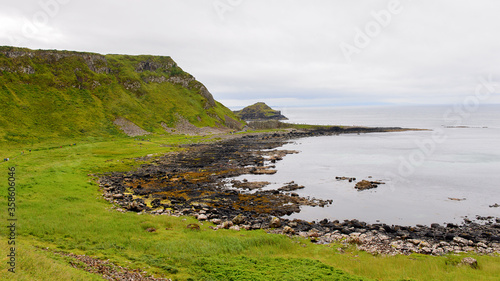 Giant's Causeway and Causeway Coast, the result of an ancient volcanic eruption UNESCO World Heritage Site