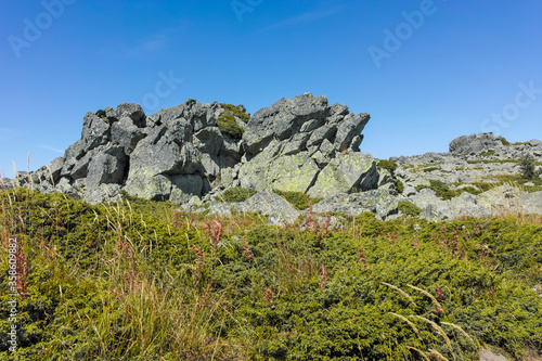 Autumn view of Vitosha Mountain, Sofia City Region, Bulgaria