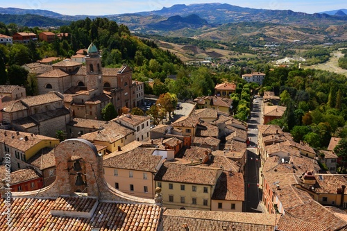 Bild auf Leinwand Verucchio, Rimini, Emilia-Romagna, Italia-Rocca Malatestiana