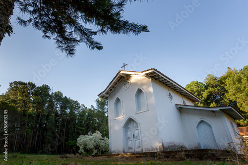 Old abandoned church village rural people old town