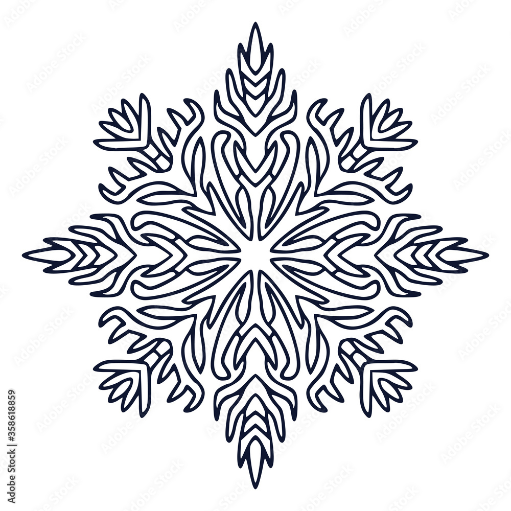 Mandala art design. Coloring book page. Hand drawn mandala for interior print Mandala art design. Coloring book page. Hand drawn mandala for interior print