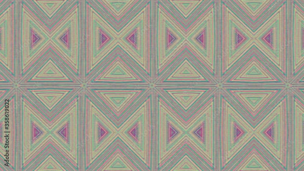 Spellbinding pattern light transformations shimmering background. Looped animation. Spellbinding pattern light transformations shimmering background. Looped animation.