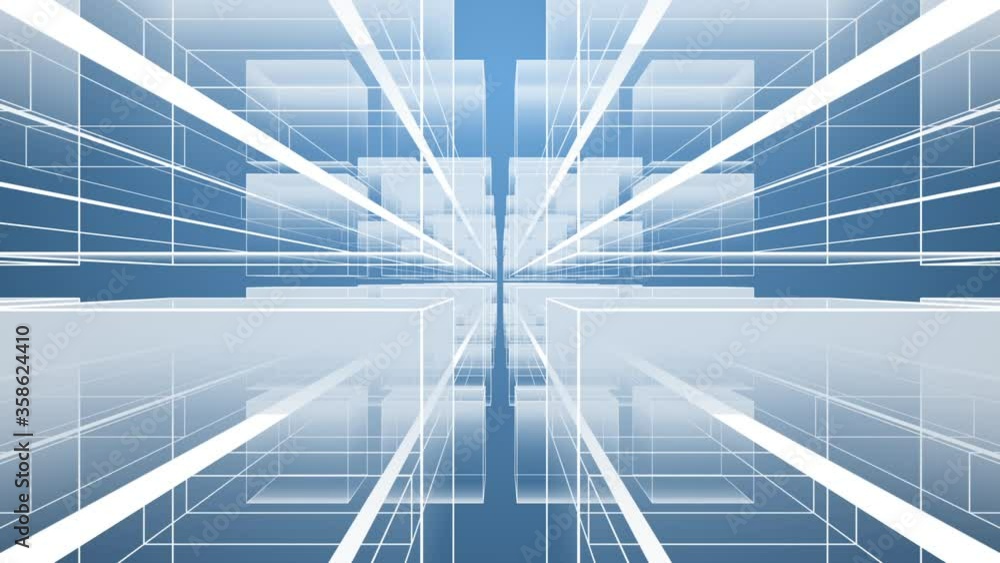 digital space image abstract block loop digital space image abstract block loop