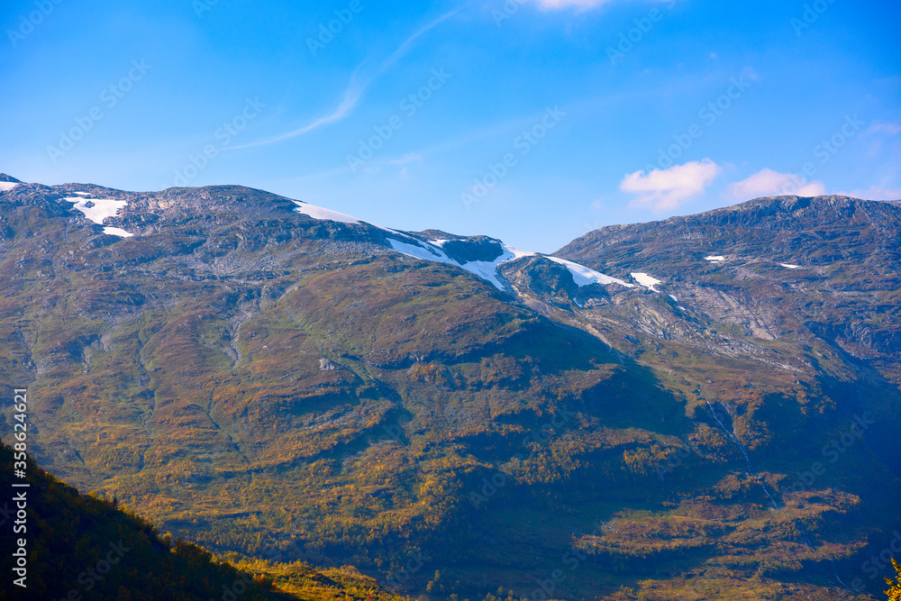 Nature of the mountains of Norway