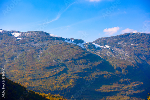Nature of the mountains of Norway