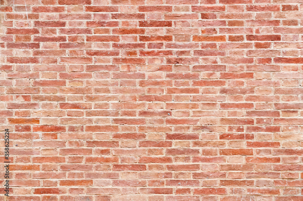 Old red brick wall background Old red brick wall background