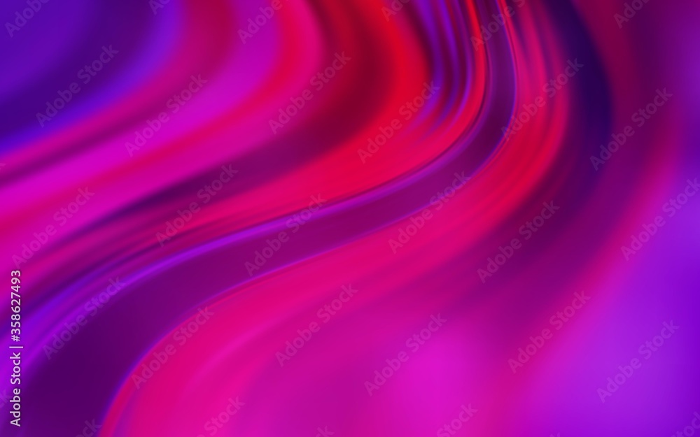 Obraz premium Light Pink vector glossy abstract background. A completely new colored illustration in blur style. Background for a cell phone.