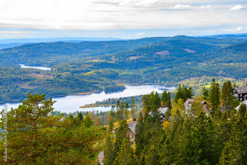 Fototapeta premium Beautiful nature of Norway