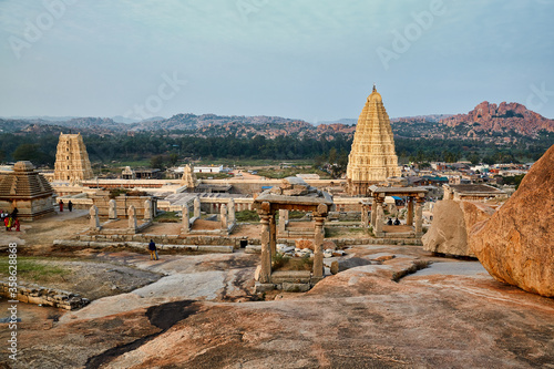 Virupaksha Temple in Hampi  Karnataka  India