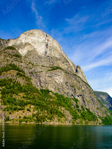 It's Beautiful landscape of the fjord in Norway