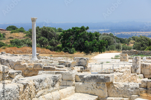 Bedeutende Archäologische Stätte Kourion auf Zypern