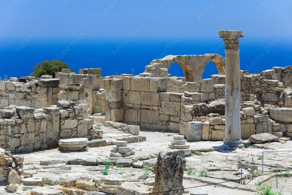 Bedeutende Archäologische Stätte Kourion auf Zypern