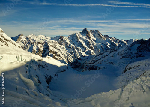 Snow Covered Mountains