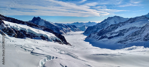 Snow Covered Mountains