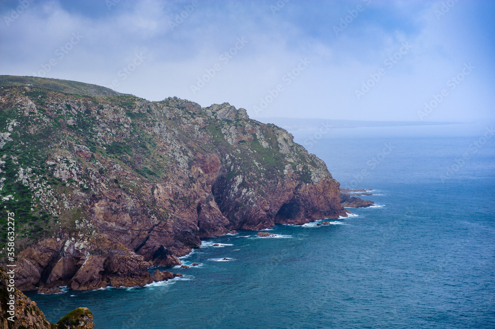 Fototapeta premium It's Nature of Cabo da Roca, the westernmost extent of continental Europe