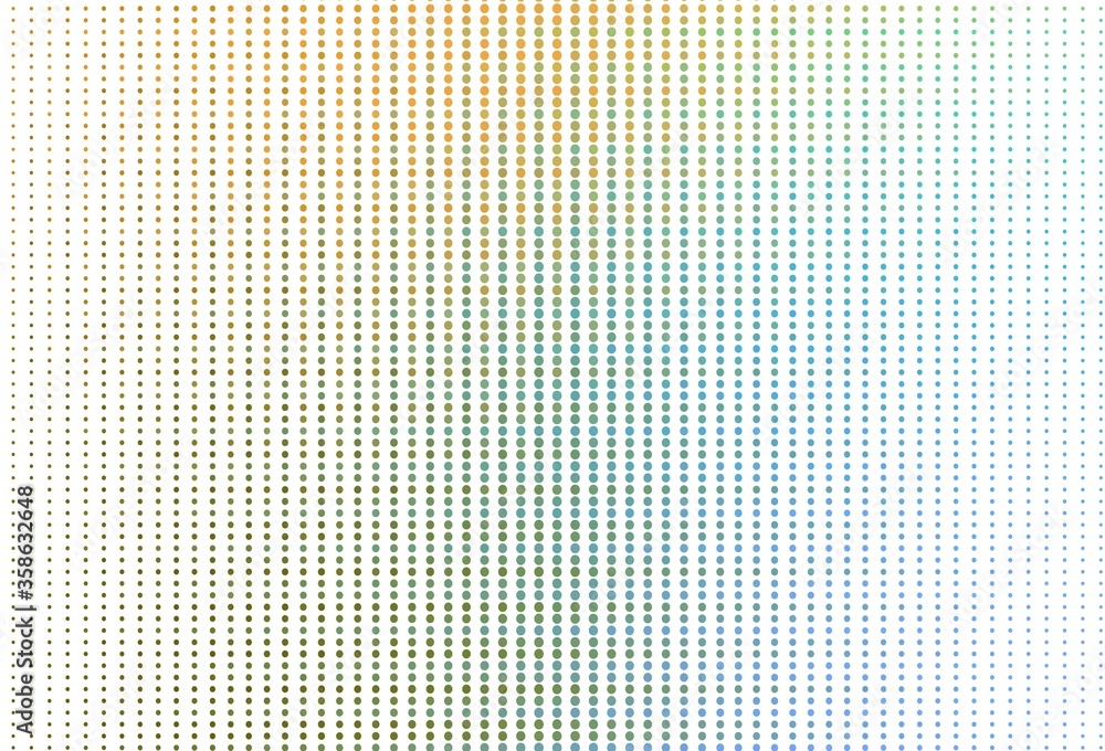 Light Blue, Yellow vector background with bubbles. Light Blue, Yellow vector background with bubbles.