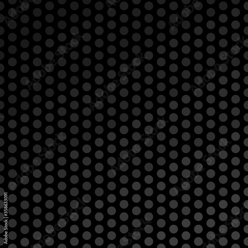 Vector Abstract Half-Tone Backgrounds. Blakc and grey colors. Circle pattern.