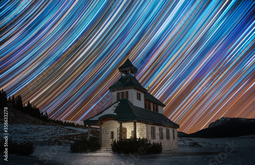 Startrail a Levico Terme photo