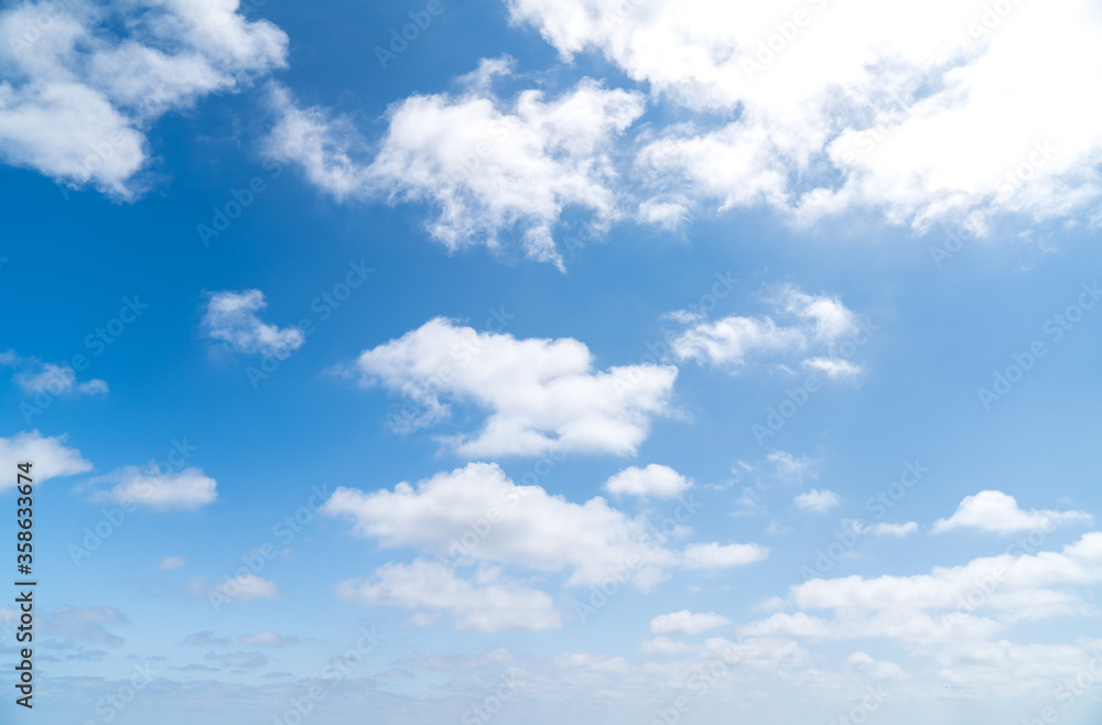 blue sky with white clouds - perfect for sky replacement blue sky with white clouds - perfect for sky replacement