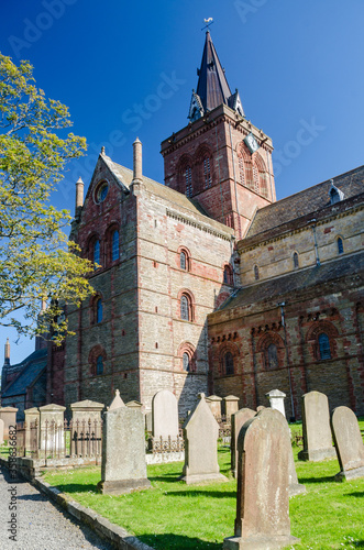 Vereinigtes Königreich, Schottland, Orkney Islands, Kirkwall, St. Magnus Kathedrale auf den Orkney Islands, St.Magnus Cathetral photo