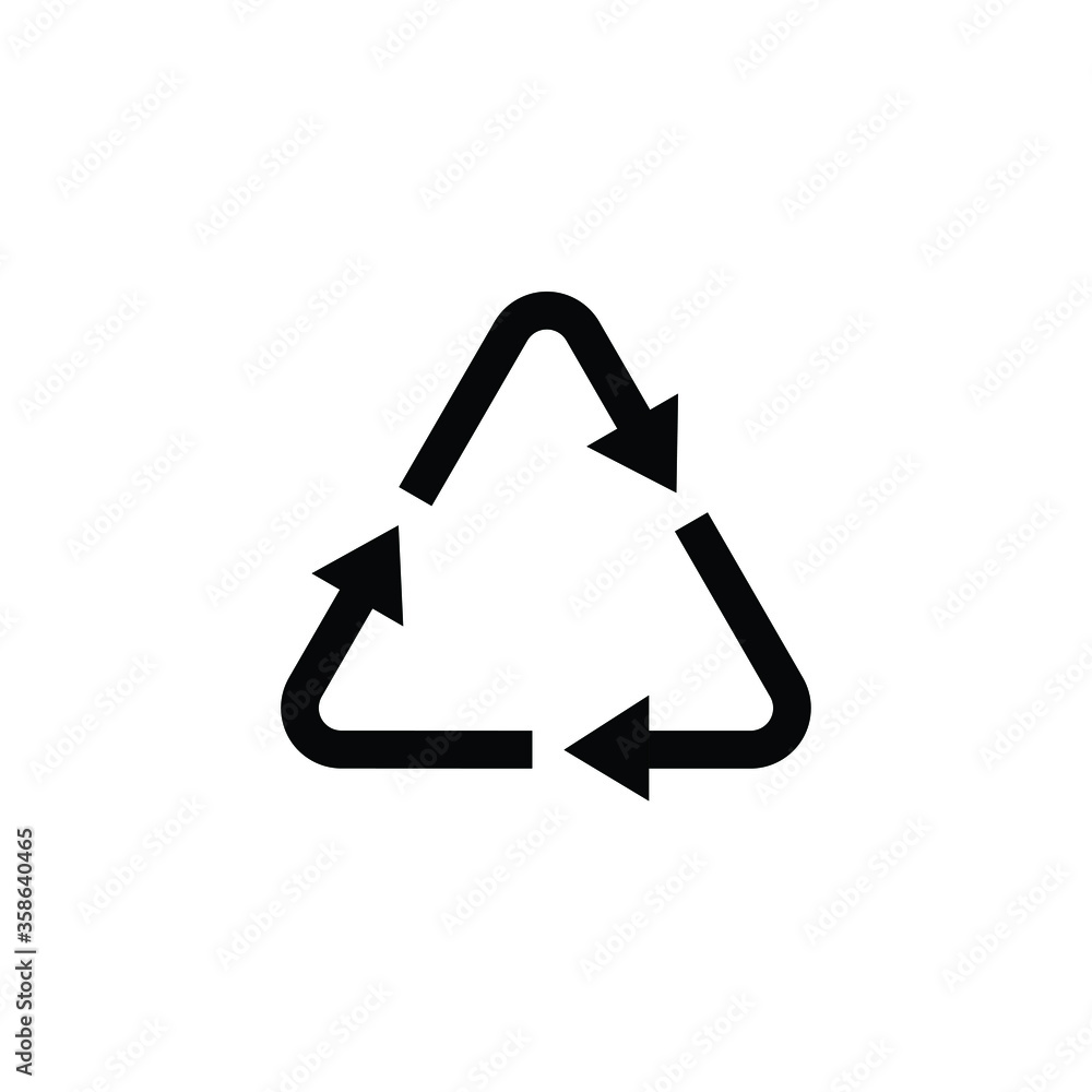 Plastic recycling symbol ,SYMBOL for plastic , vector illustration Plastic recycling symbol ,SYMBOL for plastic , vector illustration