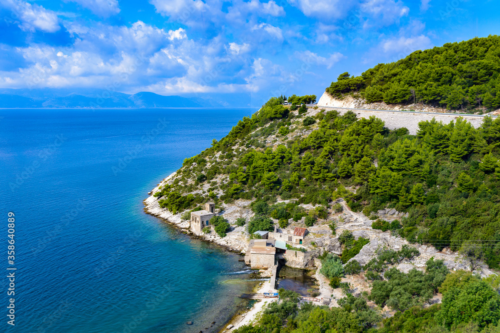 Fototapeta premium It's Architecture and nature of Croatia
