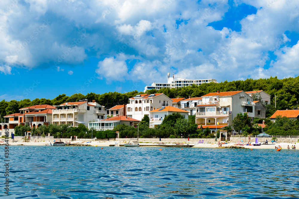 It's Architecture of Dalmatia, the Adriatic coast.