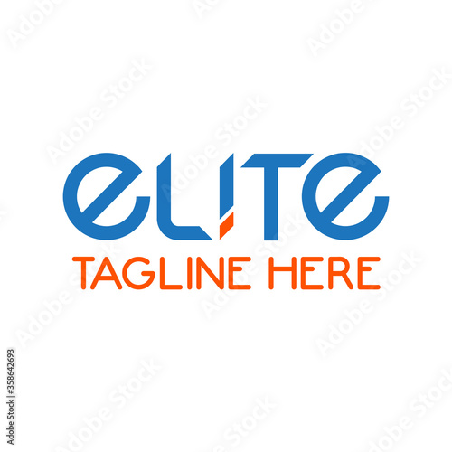 Elite logo design template