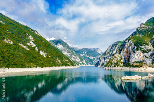 It's Piva, a river in Montenegro and Bosnia and Herzegovina and the rocks of Montenegro