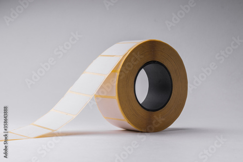 Blank sticky label  roll for thermal transfer printing photo