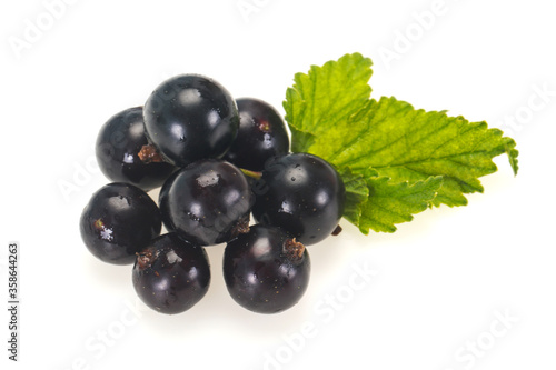 Fresh ripe sweet black currant