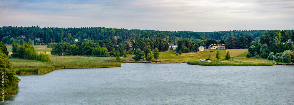 Landscape of the Scandinaian nature