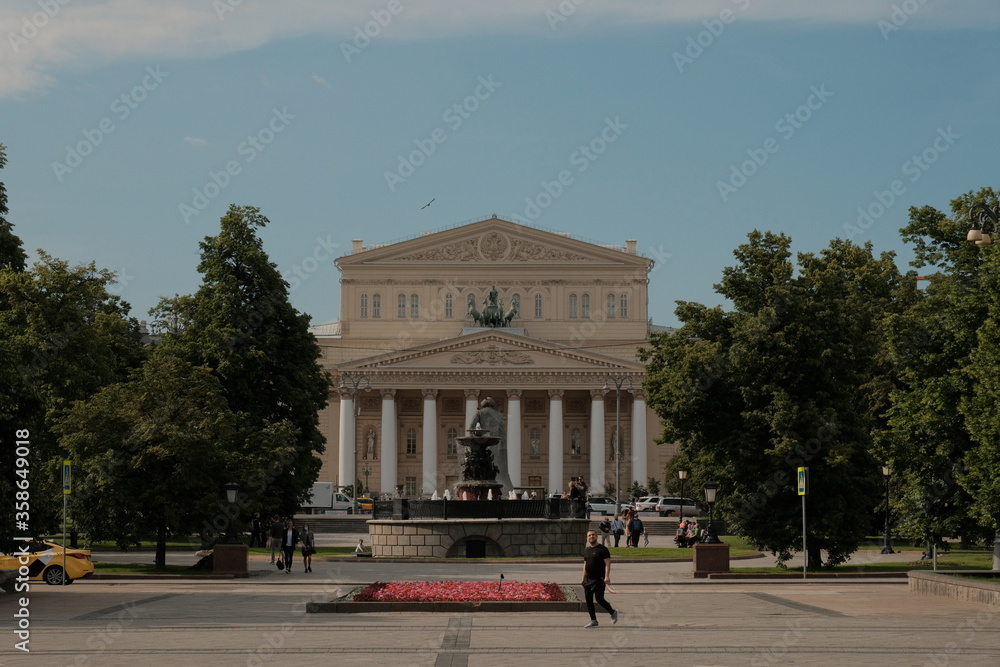 Obraz premium Big Theatre in Moscow 