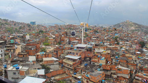 german slum complex (Complexo do Alemão) in rio de janeiro. photo