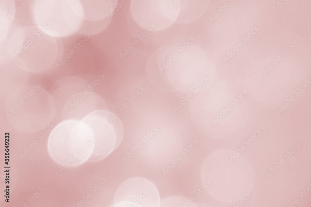 Defocused abstract red lights background. Beautiful theme for Christmas decoration and design, family relationship, love, holiday, fun and good mood. Pattern, blurred, defocused, gleam.