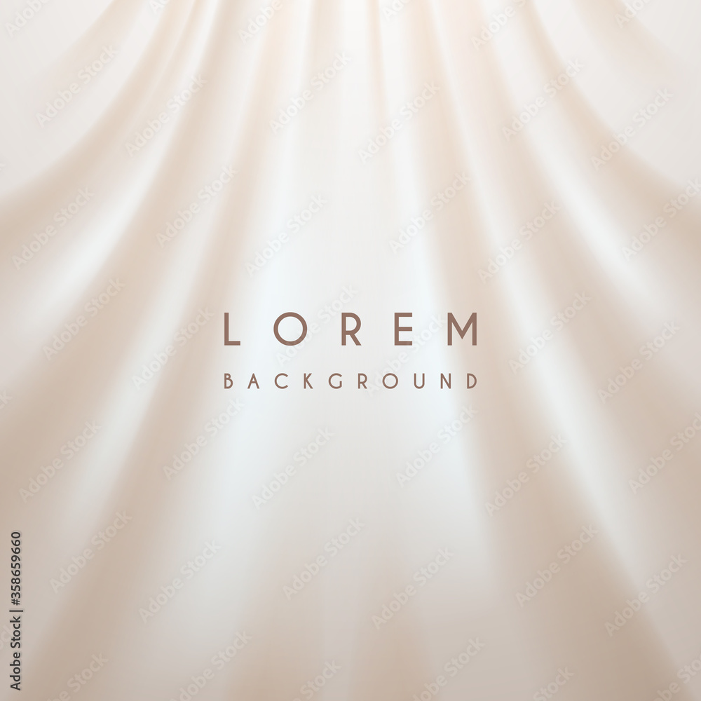 White soft light silk background Stock Vector | Adobe Stock