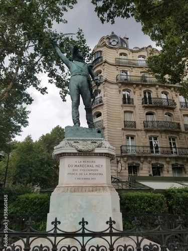 A monument to Marshal Michel Ney, Paris photo